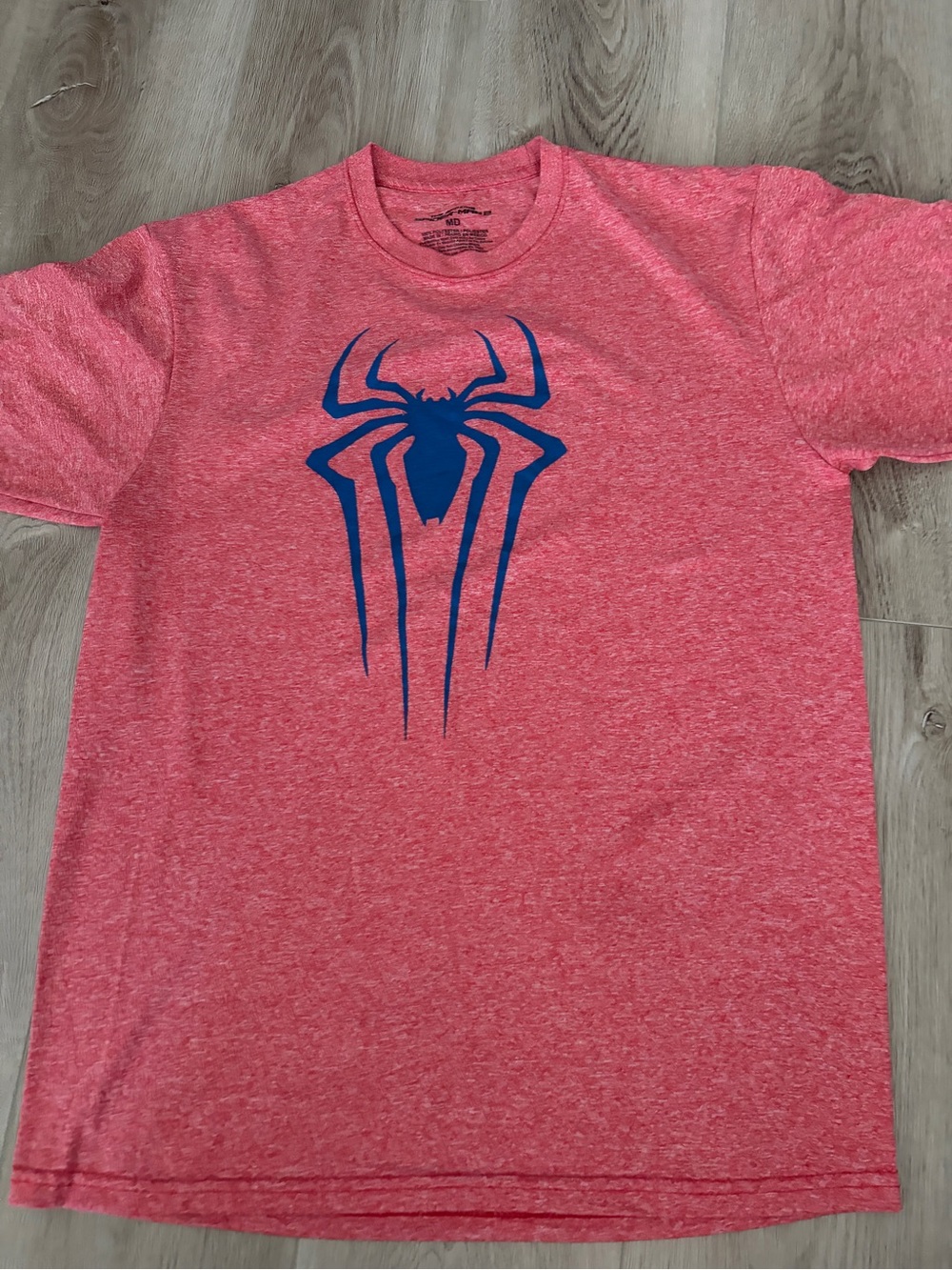 The Amazing Spiderman Men's Red Graphic Spider Tee